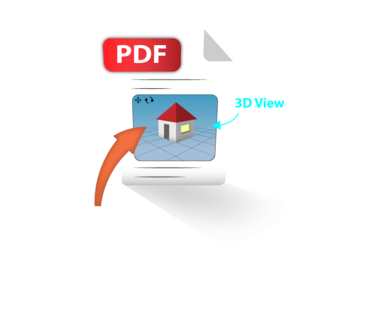 3D PDF view